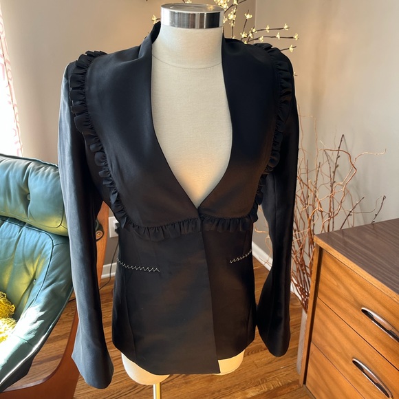 Max Studio Jackets & Blazers - 👠NWT Leon Max luxury limited edition silk billowed sport coat